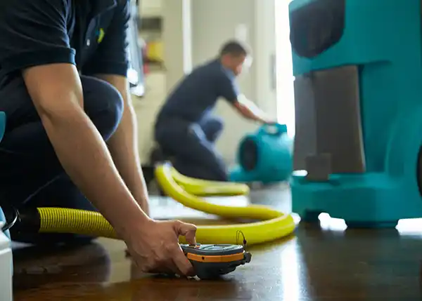 water damage restoration service Llano Grande